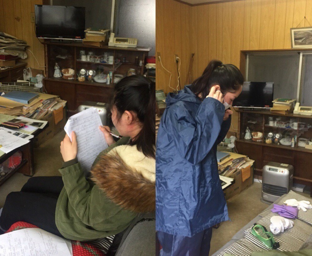 酪農会社での定期訪問